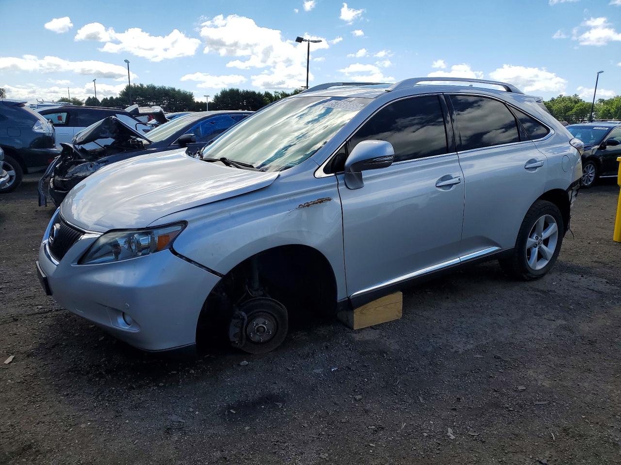 2012 Lexus RX 350 VIN 2T2BK1BA1CC129983 COPART salvage auction — Front End, MA - CERTIFICATE OF TITLE, sold $2,600 on 2026-07-09 (photo 1)
