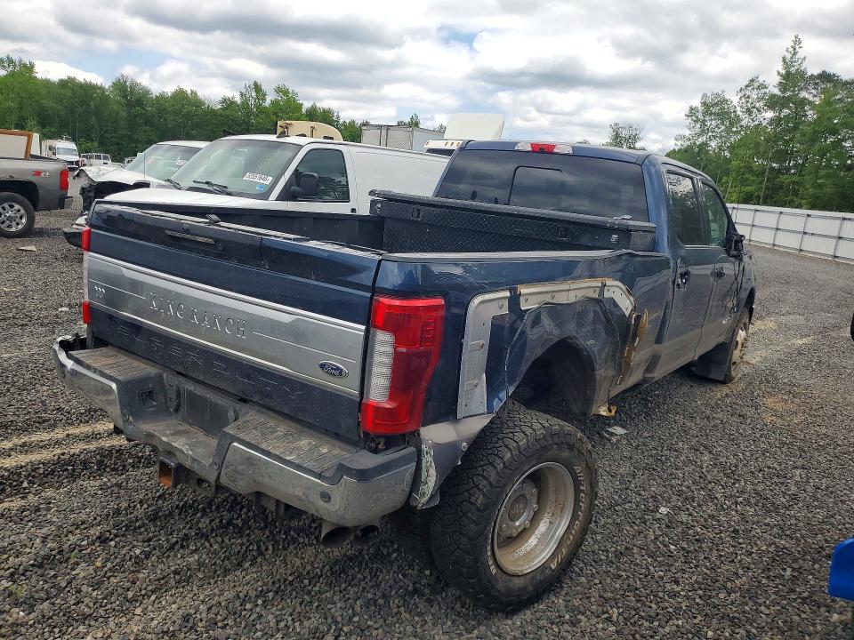 2019 Ford F350 VIN 1FT8W3DT2KEF10203 COPART salvage auction — REAR END, Va - Cert Of Title - Salvage, sold $17,300 on 2026-07-29 (photo 3)