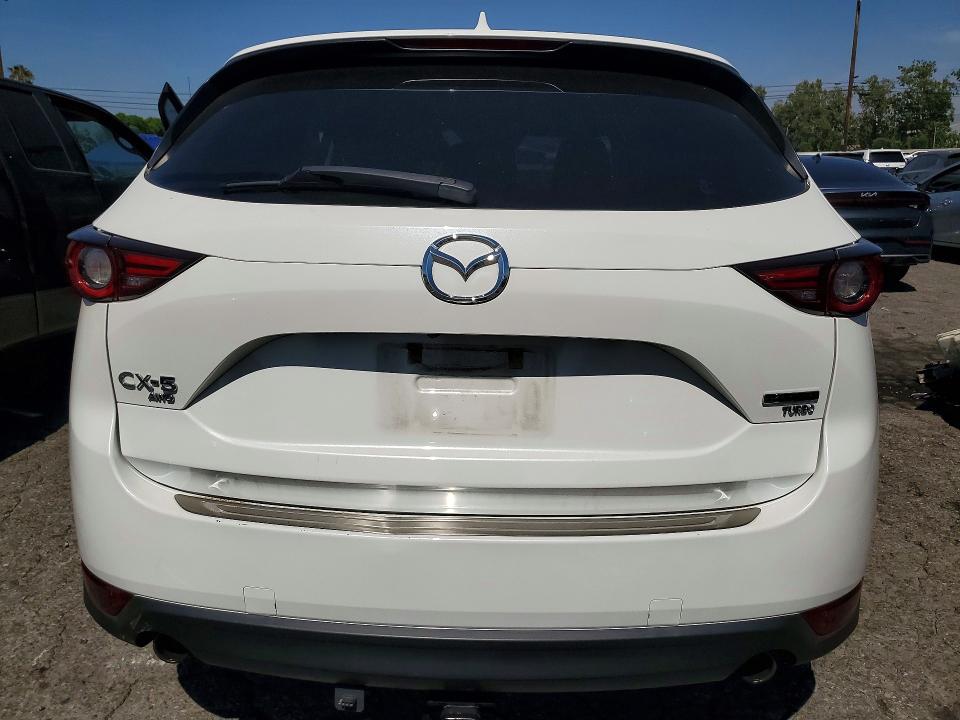 2021 Mazda Cx-5 VIN JM3KFBAY1M0452334 COPART salvage auction — SIDE, Ca - Salvage Certificate, sold $6,800 on 2026-07-23 (photo 6)