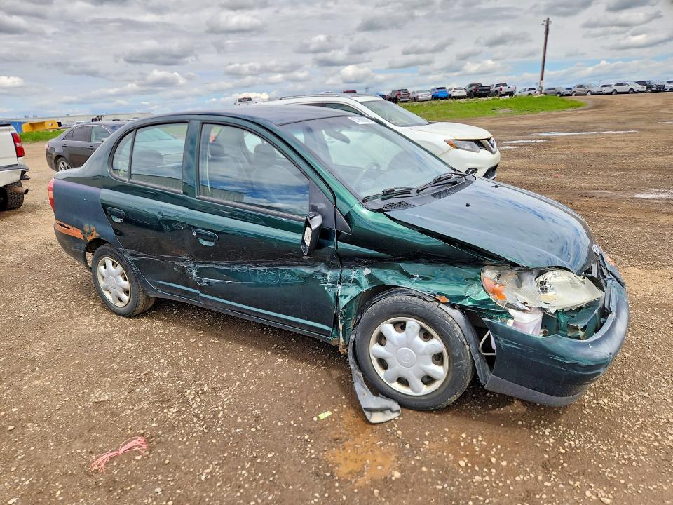 2000 Toyota Echo VIN JTDBT1239Y0067849 COPART salvage auction — FRONT END, Ab - Bos - Salvage, sold $175 on 2026-07-07 (photo 4)