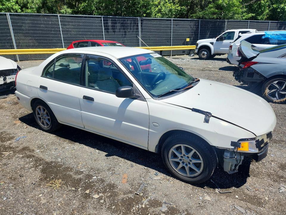 2001 Mitsubishi Mirage VIN JA3AY26C41U051293 COPART salvage auction — FRONT END, MD - CERT OF SALVAGE > 75% DAMAGE, sold $200 on 2026-07-31 (photo 4)