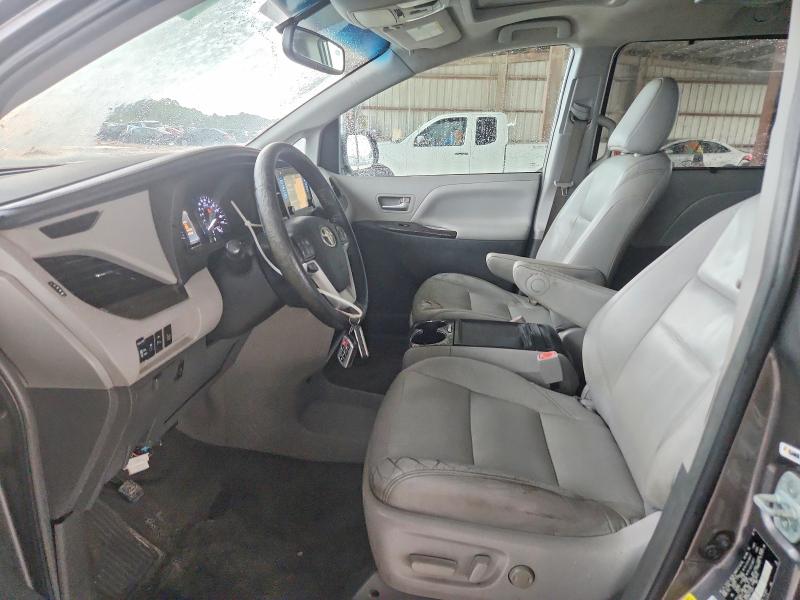2017 Toyota Sienna VIN 5TDYZ3DC9HS775551 COPART salvage auction — FRONT END, Tx - Certificate Of Title (P), sold $8,300 on 2026-07-02 (photo 7)