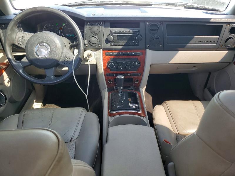 2006 Jeep Commander VIN 1J8HG58N76C291642 COPART salvage auction — WATER/FLOOD, Ky - Cert Of Title-Salvage Water, sold $275 on 2026-07-02 (photo 8)