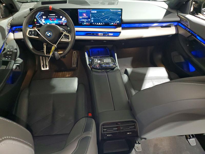 2024 BMW I5 VIN WBY43FK0XRCP62593 COPART salvage auction — SIDE, NY - MV-907A SALVAGE CERTIFICATE, sold $31,250 on 2026-07-06 (photo 8)