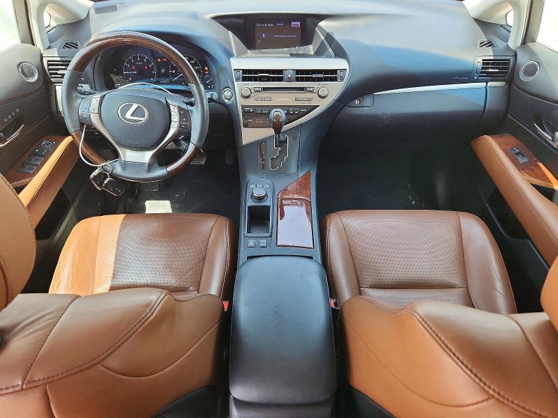 2015 Lexus Rx VIN 2T2ZK1BA6FC197912 COPART salvage auction — WATER/FLOOD, Tx - Salvage Title-Flood Damage, sold $6,500 on 2026-07-02 (photo 8)