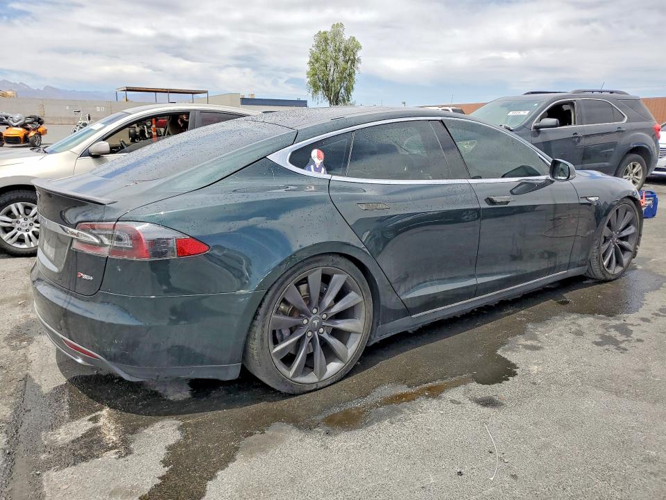 2013 Tesla Model s VIN 5YJSA1CP9DFP19579 COPART salvage auction — FRONT END, NV - CERTIFICATE OF TITLE, sold $2,600 on 2026-07-16 (photo 3)
