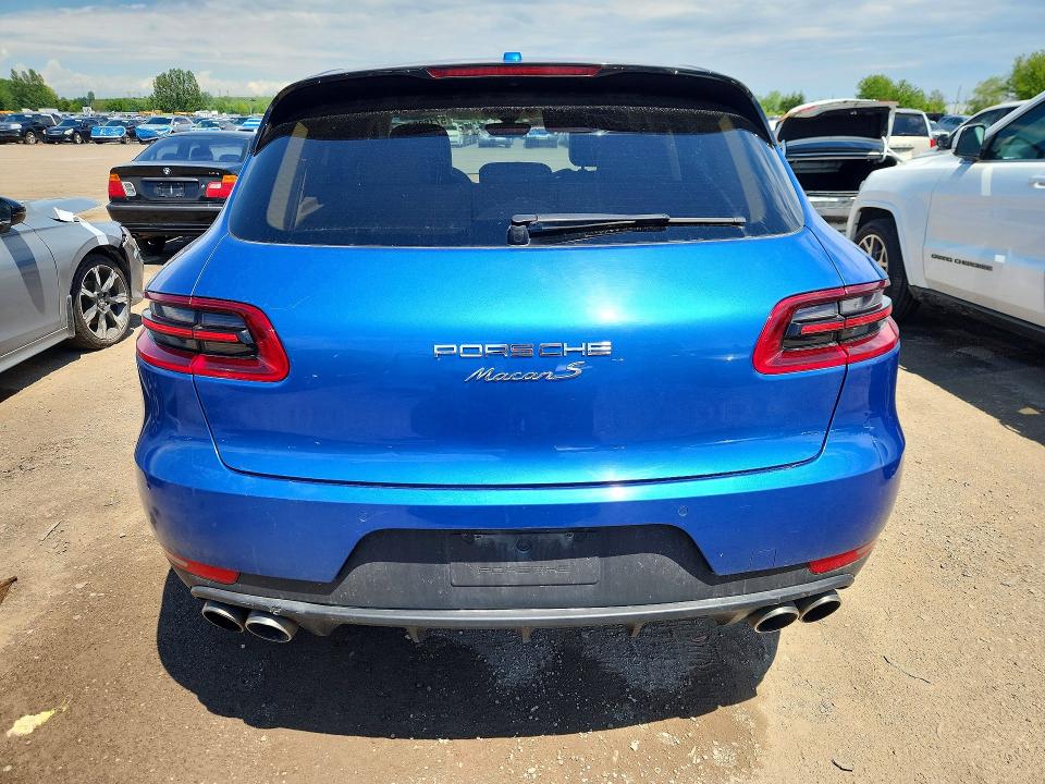 2015 Porsche Macan VIN WP1AB2A51FLB44215 COPART salvage auction — FRONT END, On - Permit Salvage, sold $4,950 on 2026-07-07 (photo 6)