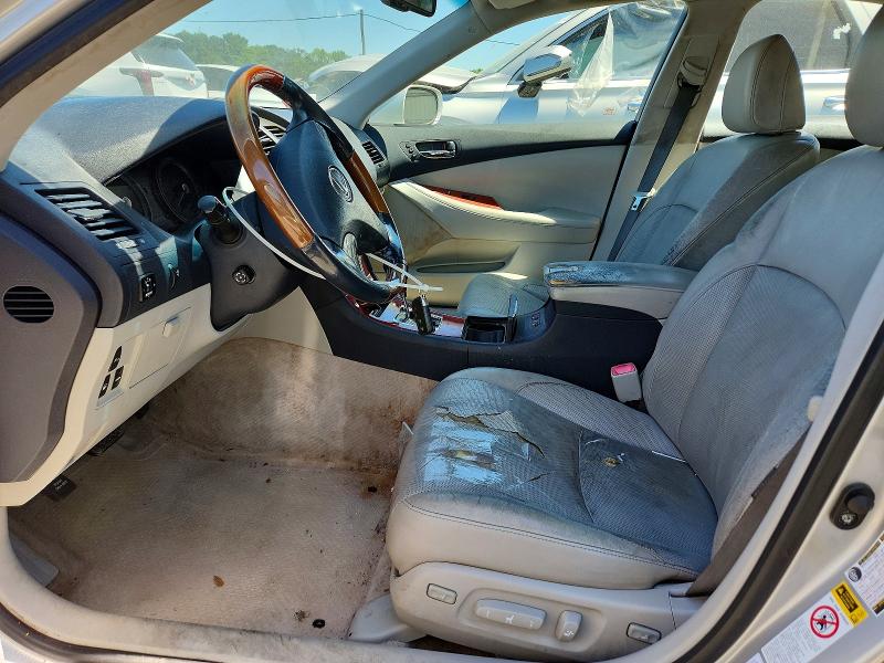 2008 Lexus ES VIN JTHBJ46G382270193 COPART salvage auction — REAR END, Nj - Cert Of Title-Salvage, sold $400 on 2026-07-22 (photo 7)