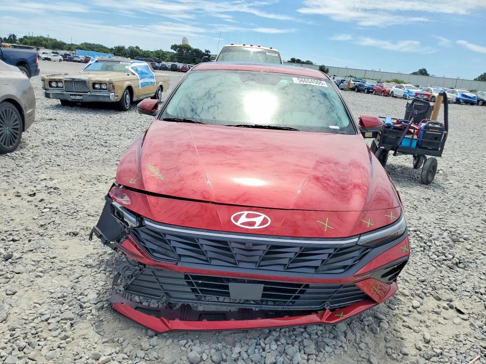 2024 Hyundai Elantra VIN KMHLP4DG6RU686179 COPART salvage auction — FRONT END, Fl - Cert Of Title Slvg Rebuildable, sold $5,500 on 2026-07-20 (photo 5)