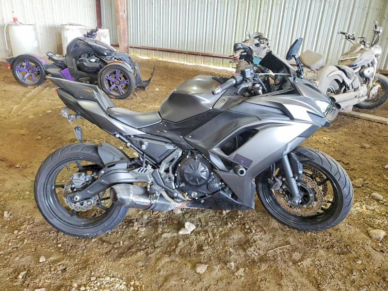 2023 Kawasaki Ex VIN ML5EXER16PDA84917 COPART salvage auction — FRONT END, Tx - Salvage Vehicle Title, sold $1,850 on 2026-07-30 (photo 1)