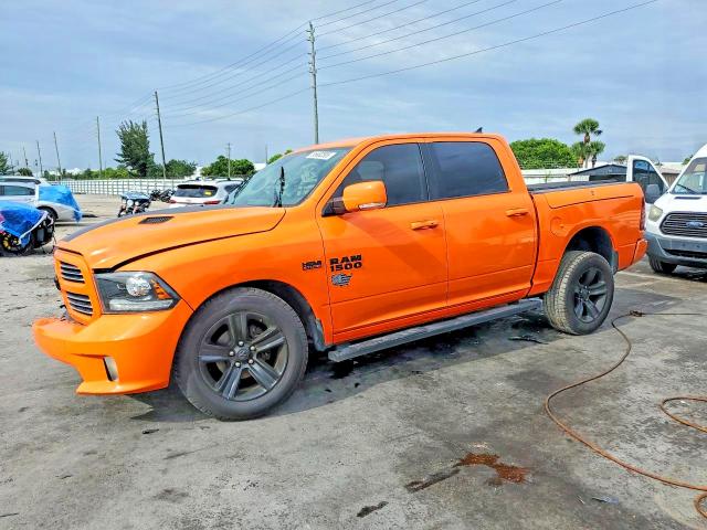 2017 Ram 1500 VIN 1C6RR7MT7HS570823 COPART salvage auction — FRONT END, FL - CERTIFICATE OF TITLE, sold $5,100 on 2026-07-21 (photo 1)