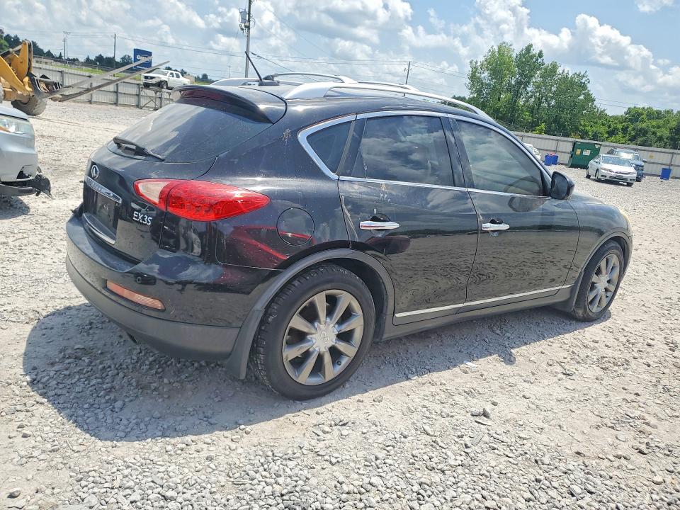 2010 Infiniti Ex35 VIN JN1AJ0HP9AM700132 COPART salvage auction — REAR END, Al - Cert Of Title-Salvage Title, sold $400 on 2026-07-28 (photo 3)