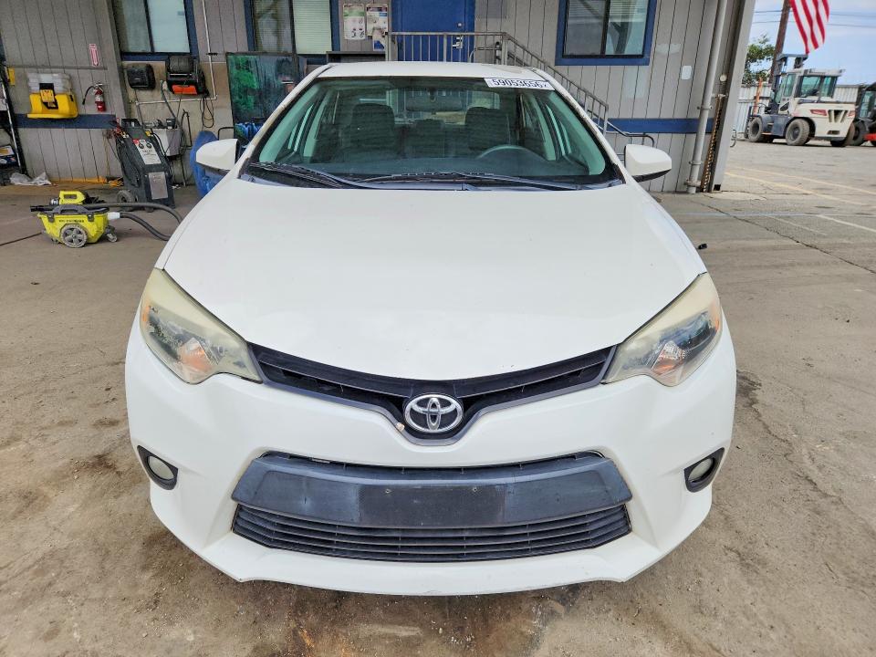 2014 Toyota Corolla VIN 5YFBPRHE0EP121584 COPART salvage auction — REAR END, Ca - Salvage Certificate, sold $3,950 on 2026-07-13 (photo 5)