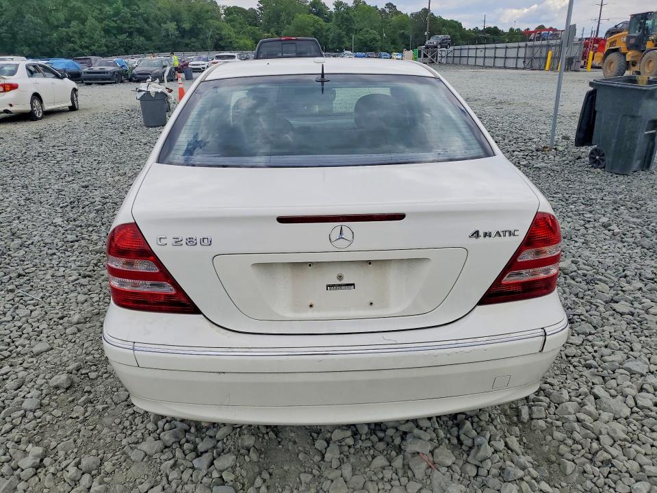 2006 Mercedes-benz C-klasse VIN WDBRF92H56F755923 COPART salvage auction — SIDE, Nc - Salvage Certificate Of Title, sold $225 on 2026-07-15 (photo 6)