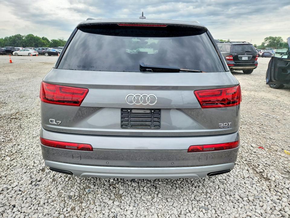 2017 Audi Q7 VIN WA1LAAF70HD024754 COPART salvage auction — MECHANICAL, Oh - Certificate Of Title, sold $5,600 on 2026-07-07 (photo 6)