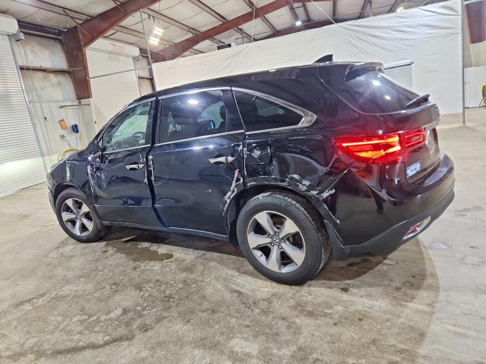 2016 Acura VIN 5FRYD4H26GB002169 COPART salvage auction — ROLLOVER, Ma - Cert Of Title-Reconstrctd Coll, sold $100 on 2026-07-23 (photo 2)