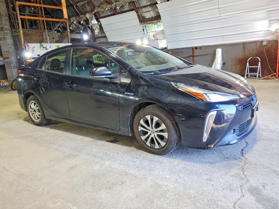 2021 Toyota Prius VIN JTDL9MFUXM3022709 COPART salvage auction — REAR END, Ny - Mv-907A Salvage Certificate, sold $5,100 on 2026-07-15 (photo 4)