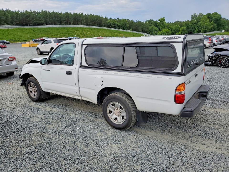2002 Toyota Tacoma VIN 5TENL42N22Z891263 COPART salvage auction — FRONT END, Nc - Salvage Certificate Of Title, sold $425 on 2026-07-23 (photo 2)