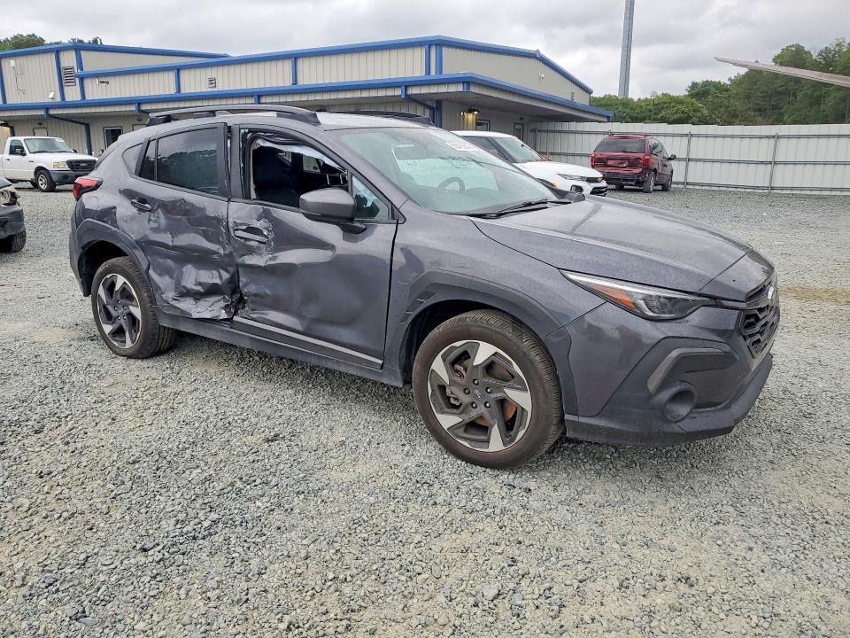 2025 Subaru Crosstrek VIN 4S4GUHM6XS3730253 COPART salvage auction — SIDE, NC - SALVAGE CERTIFICATE OF TITLE, sold $7,800 on 2026-08-06 (photo 4)