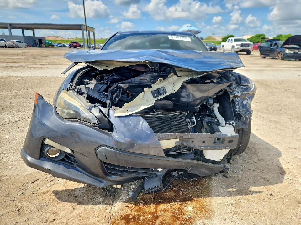 2016 Subaru Brz VIN JF1ZCAC11G9603673 COPART salvage auction — FRONT END, Fl - Cert Of Title Slvg Rebuildable, sold $2,150 on 2026-07-09 (photo 5)