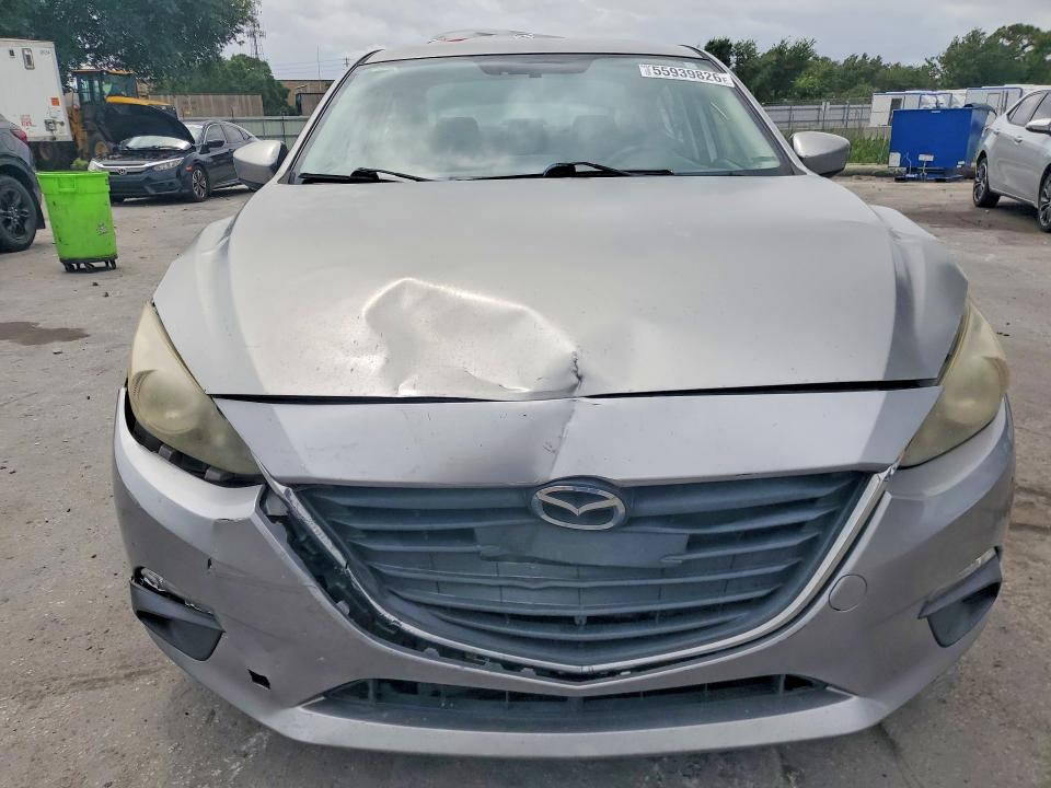 2016 Mazda 3 VIN JM1BM1U70G1284678 COPART salvage auction — REAR END, Fl - Cert Of Title Slvg Rebuildable, sold $875 on 2026-07-14 (photo 5)