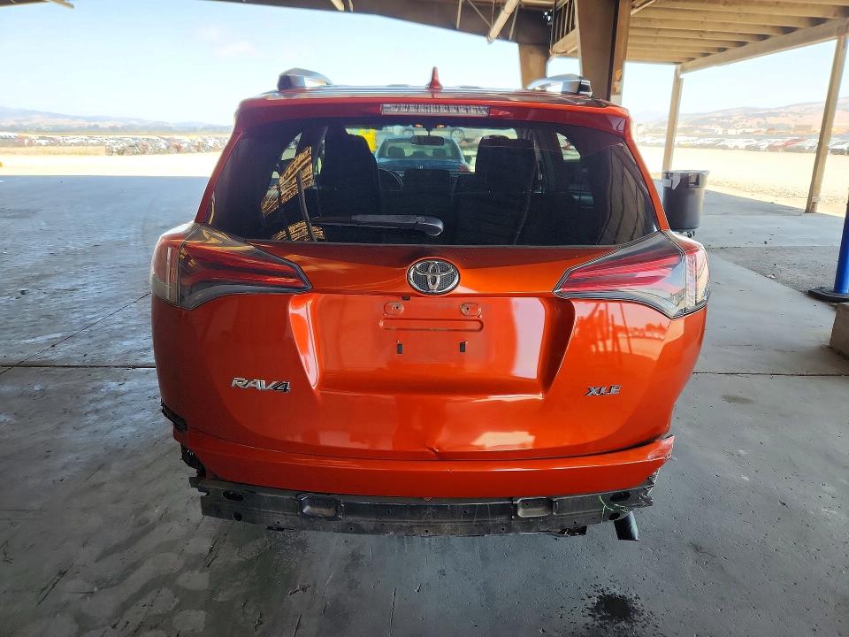 2016 Toyota VIN JTMWFREV8GJ065149 COPART salvage auction — REAR END, CA - SALVAGE CERTIFICATE, sold $3,100 on 2026-07-27 (photo 6)