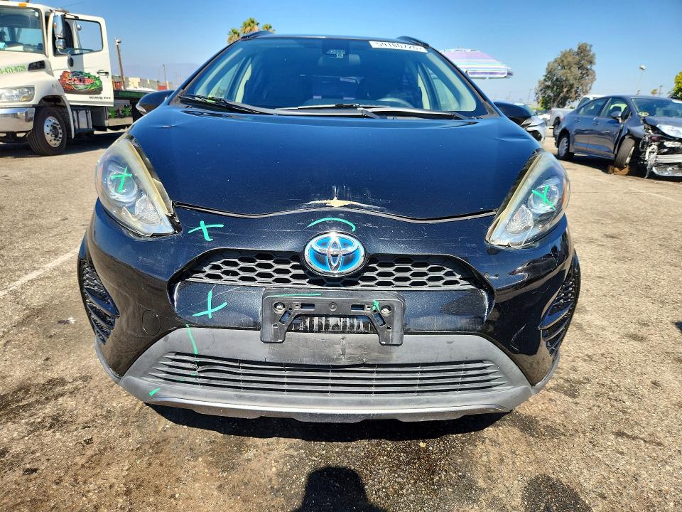 2018 Toyota Prius VIN JTDKDTB34J1611182 COPART salvage auction — FRONT END, Ca - Salvage Certificate, sold $5,100 on 2026-07-02 (photo 5)