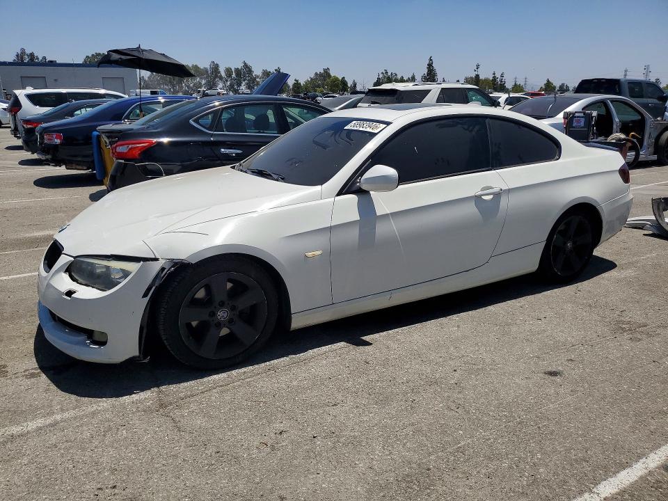 2011 BMW 3 series VIN WBAKE5C53BE574108 COPART salvage auction — FRONT END, Ca - Salvage Certificate, sold $575 on 2026-07-07 (photo 1)
