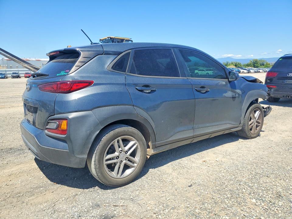 2021 Hyundai Kona VIN KM8K12AA2MU703666 COPART salvage auction — FRONT END, Ca - Salvage Certificate, sold $1,650 on 2026-07-31 (photo 3)