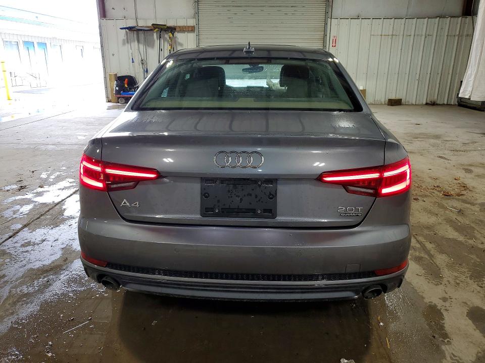 2018 Audi A4 VIN WAUENAF40JA029756 COPART salvage auction — FRONT END, Ny - Mv-907A Salvage Certificate, sold $4,950 on 2026-07-06 (photo 6)