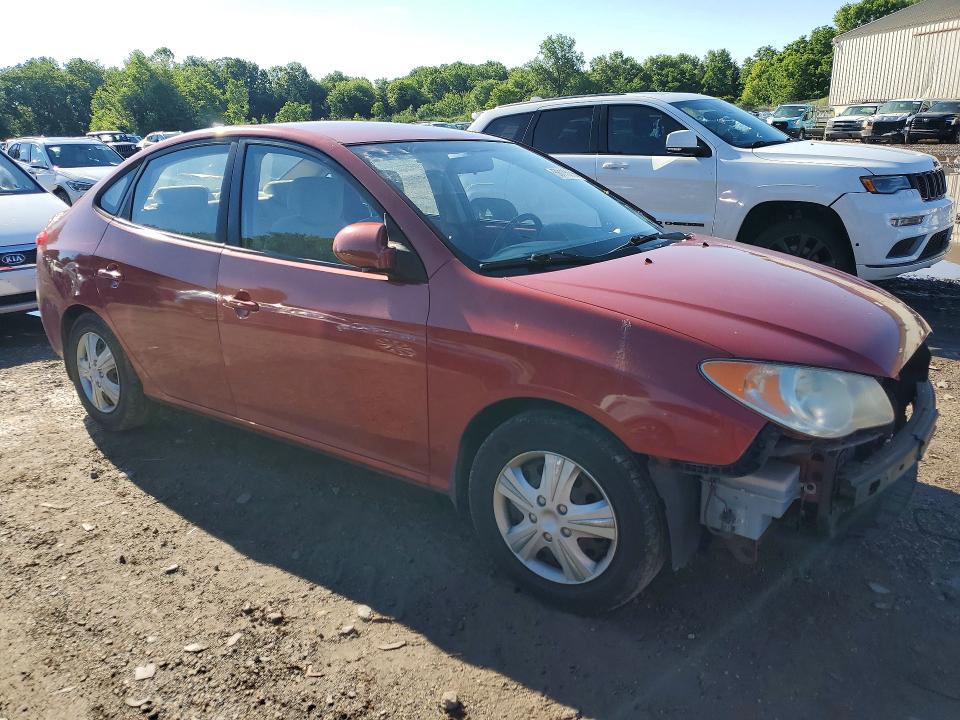 2009 Hyundai Elantra VIN KMHDU46D89U788261 COPART salvage auction — FRONT END, Pa - Cert Of Salv-R=Reconstructed, sold $625 on 2026-07-08 (photo 4)