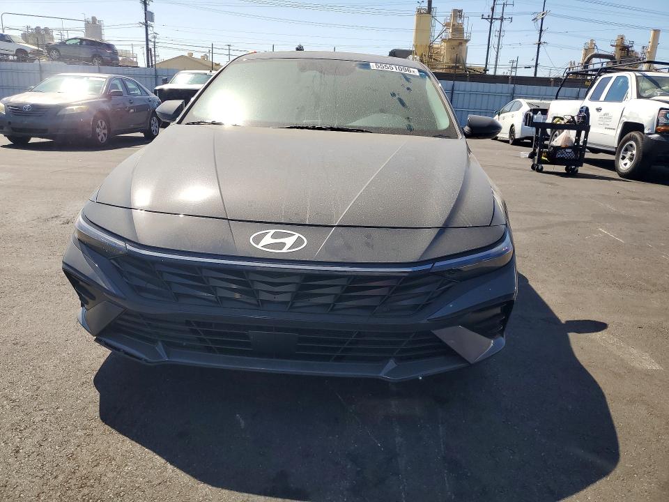 2024 Hyundai Elantra VIN KMHLN4DJ4RU105988 COPART salvage auction — REAR END, Ca - Salvage Certificate, sold $6,600 on 2026-07-20 (photo 5)