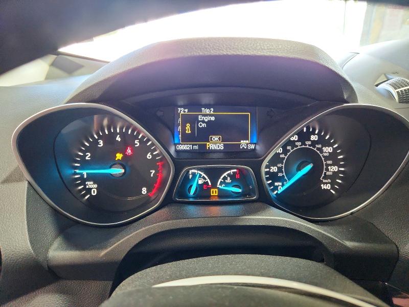 2017 Ford Escape VIN 1FMCU9JD3HUD06598 COPART salvage auction — FRONT END, PA - CERTIFICATE OF SALVAGE, sold $1,700 on 2026-07-02 (photo 9)