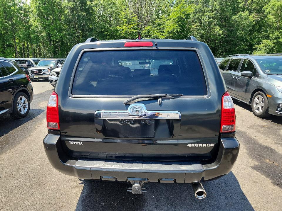 2007 Toyota 4runner VIN JTEBU14R278079013 COPART salvage auction — MECHANICAL, Nj - Certificate Of Title, sold $3,750 on 2026-07-21 (photo 6)