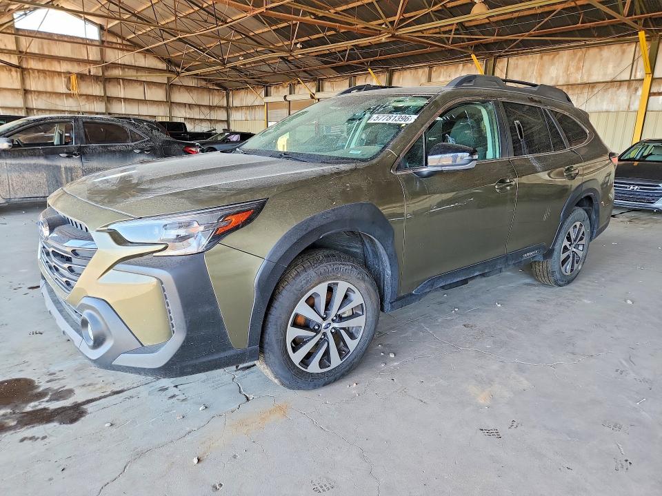 2025 Subaru LEGACY VIN 4S4BTAFC0S3244526 COPART salvage auction — REAR END, Fl - Certificate Of Destruction, sold $9,100 on 2026-07-29 (photo 1)