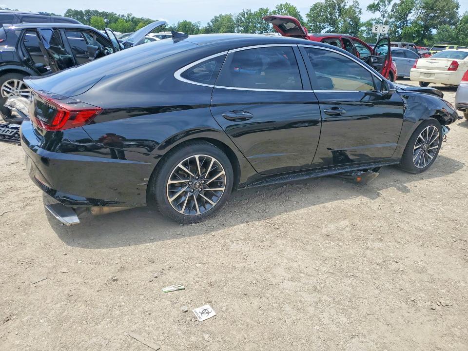 2020 Hyundai VIN 5NPEH4J21LH021307 COPART salvage auction — FRONT END, Va - Cert Of Title - Salvage, sold $2,500 on 2026-07-07 (photo 3)