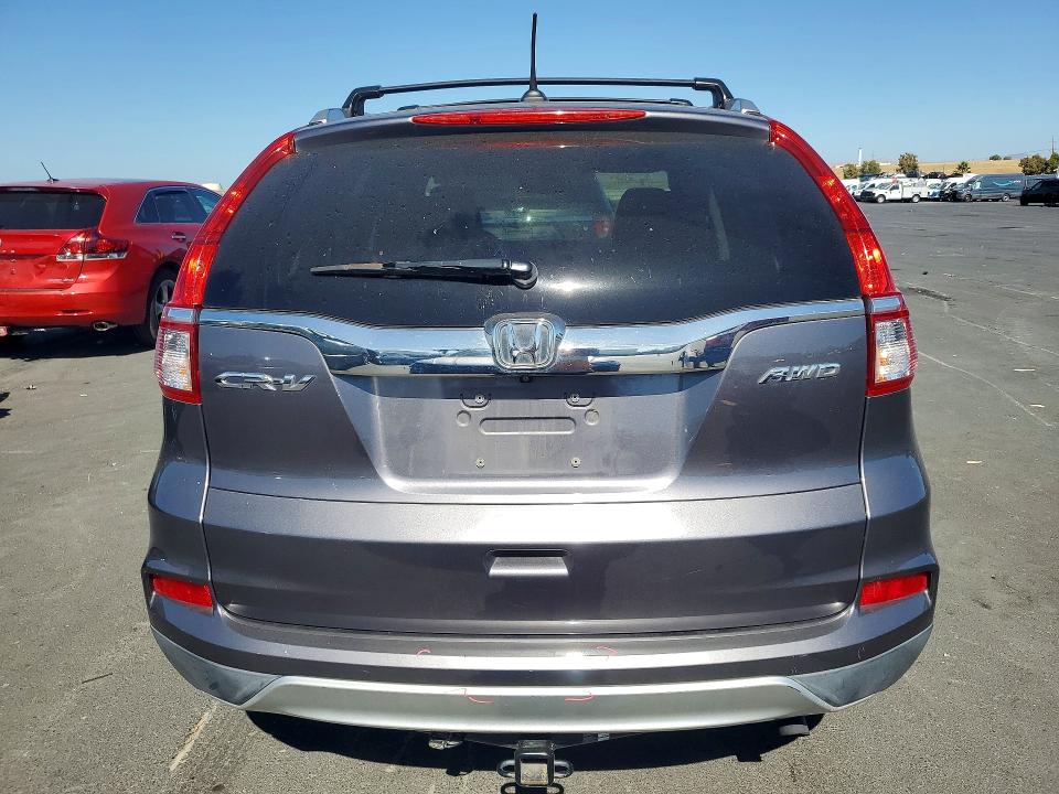 2015 Honda Cr-v VIN 2HKRM4H75FH650605 COPART salvage auction — SIDE, Ca - Salvage Certificate, sold $550 on 2026-07-29 (photo 6)