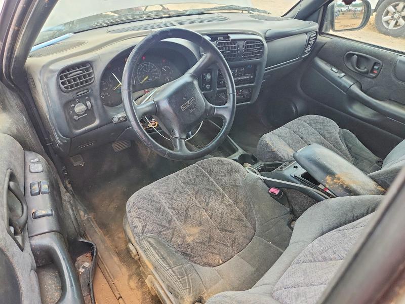 2000 Gmc Jimmy VIN 1GKCT18W5YK232858 COPART salvage auction — NORMAL WEAR, Tn - Certificate Of Title, sold $500 on 2026-07-29 (photo 8)