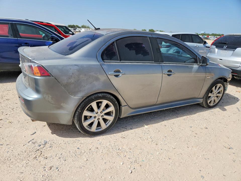 2014 Mitsubishi Lancer VIN JA32U8FW0EU002286 COPART salvage auction — FRONT END, Tx - Salvage Vehicle Title, sold $600 on 2026-07-09 (photo 3)