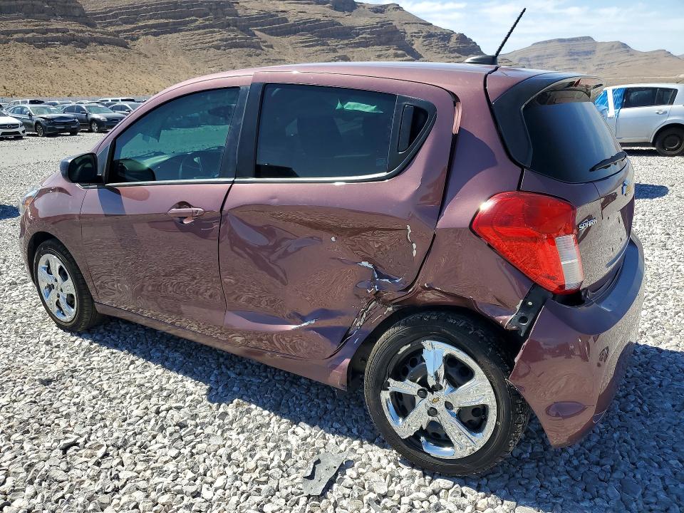 2020 Chevrolet Spark VIN KL8CB6SA8LC478436 COPART salvage auction — SIDE, Az - Cert Of Title - Salvage, sold $1,650 on 2026-07-08 (photo 2)
