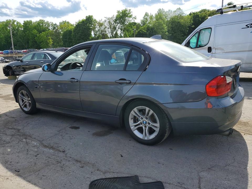 2008 BMW 3 series VIN WBAVC73548KX90106 COPART salvage auction — FRONT END, NY - MV-907A SALVAGE CERTIFICATE, sold $325 on 2026-07-14 (photo 2)