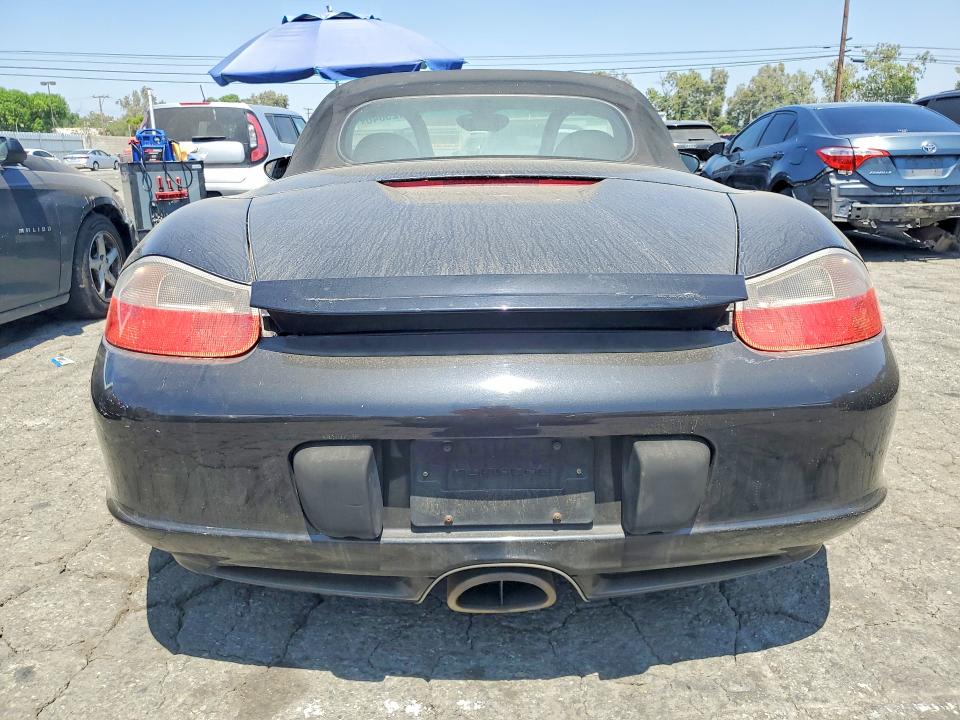 2003 Porsche Boxster VIN WP0CA29853U621178 COPART salvage auction — FRONT END, Ca - Dis/Dlr/Exp Only Clean Title, sold $1,100 on 2026-07-09 (photo 6)