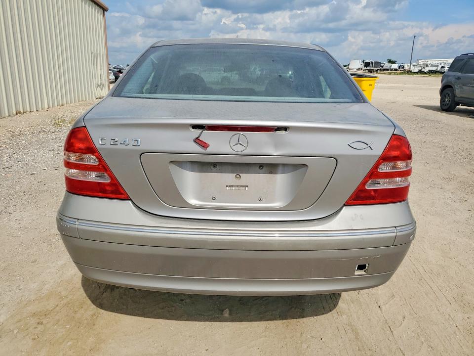 2004 Mercedes-benz C-klasse VIN WDBRF61J54A621460 COPART salvage auction — FRONT END, Tx - Salvage Vehicle Title, sold $300 on 2026-07-22 (photo 6)