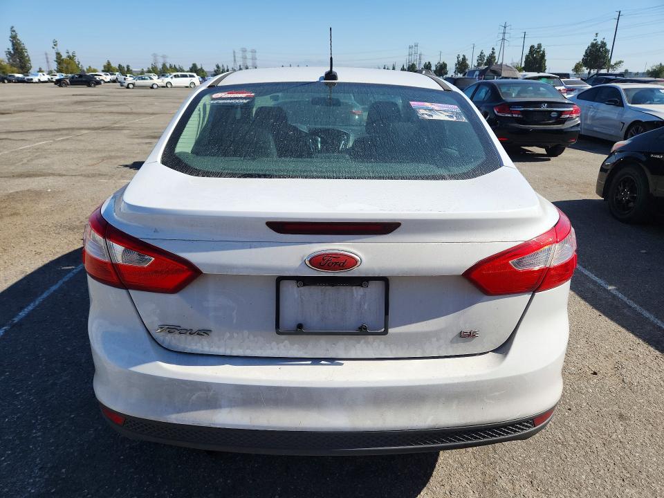 2014 Ford Focus VIN 1FADP3F21EL376080 COPART salvage auction — FRONT END, Ca - Salvage Certificate, sold $275 on 2026-07-02 (photo 6)