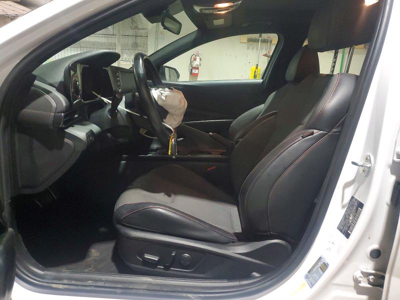 2022 Hyundai Elantra VIN KMHLR4AFXNU230928 COPART salvage auction — FRONT END, Pa - Certificate Of Salvage, sold $5,600 on 2026-07-13 (photo 7)