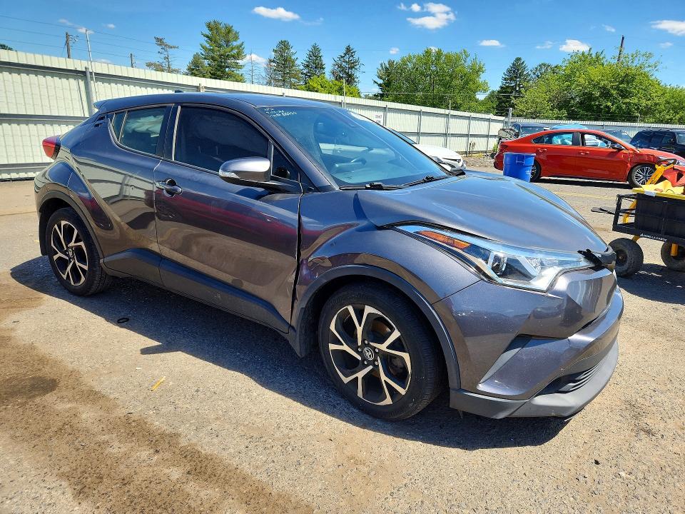 2018 Toyota C-hr VIN JTNKHMBX5J1000554 COPART salvage auction — FRONT END, Pa - Certificate Of Salvage, sold $3,950 on 2026-07-02 (photo 4)
