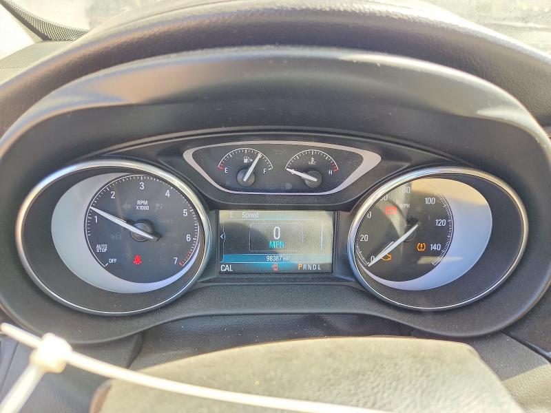 2019 Buick Envision VIN LRBFXBSA9KD058125 COPART salvage auction — FRONT END, Mi - Certificate Of Title, sold $250 on 2026-07-22 (photo 9)