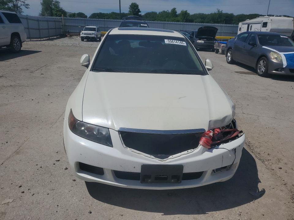 2005 Acura Tsx VIN JH4CL96815C029632 COPART salvage auction — FRONT END, Ia - Cert Of Title-Salvage Title, sold $1,450 on 2026-07-10 (photo 5)