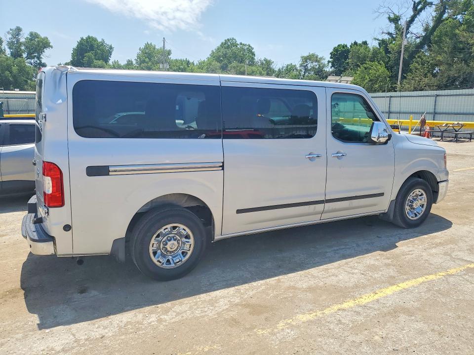 2017 Nissan Nv VIN 5BZBF0AA8HN853372 COPART salvage auction — ROOF, Ks - Cert Of Title-Salvage, sold $9,200 on 2026-07-15 (photo 3)