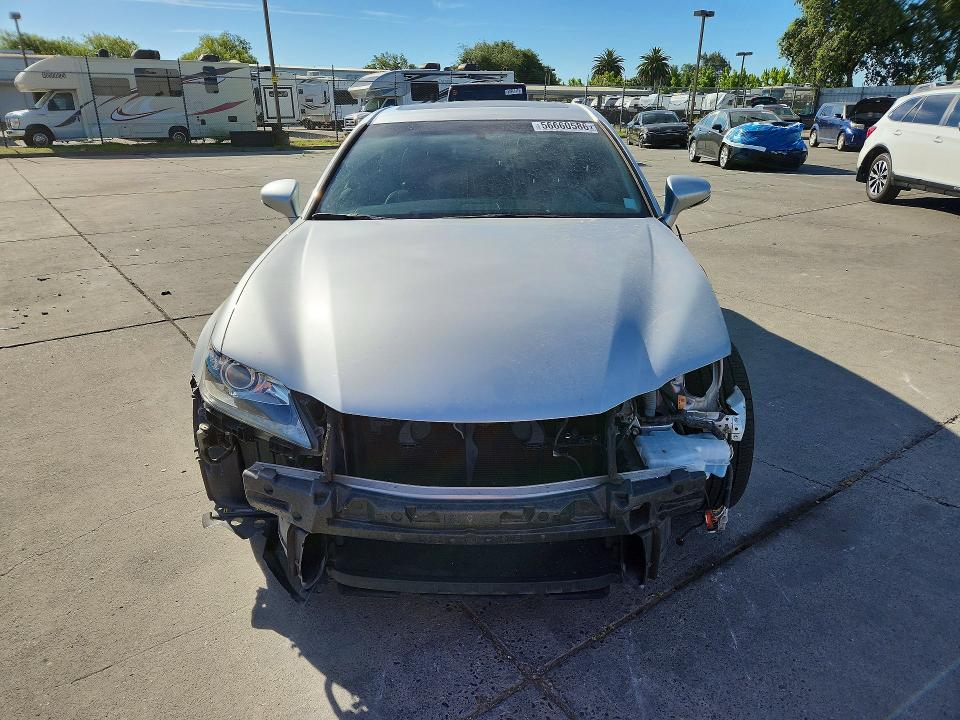 2014 Lexus Gs VIN JTHBE1BL7E5036297 COPART salvage auction — FRONT END, Ca - Salvage Certificate, sold $6,800 on 2026-07-13 (photo 5)
